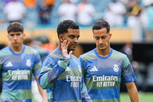 Rodrygo a jucat 88 de minute la Mondialul Cluburilor din SUA, reușind un assist în primul meciul cu Al-Hilal (1-1) / Foto: Imago