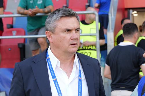 Cristi Balaj, președintele de la CFR Cluj, a transmis că mijlocașul Karlo Muhar s-a accidentat și e incert pentru returul cu Lugano./ Foto: Andrei Furnigă (GSP)