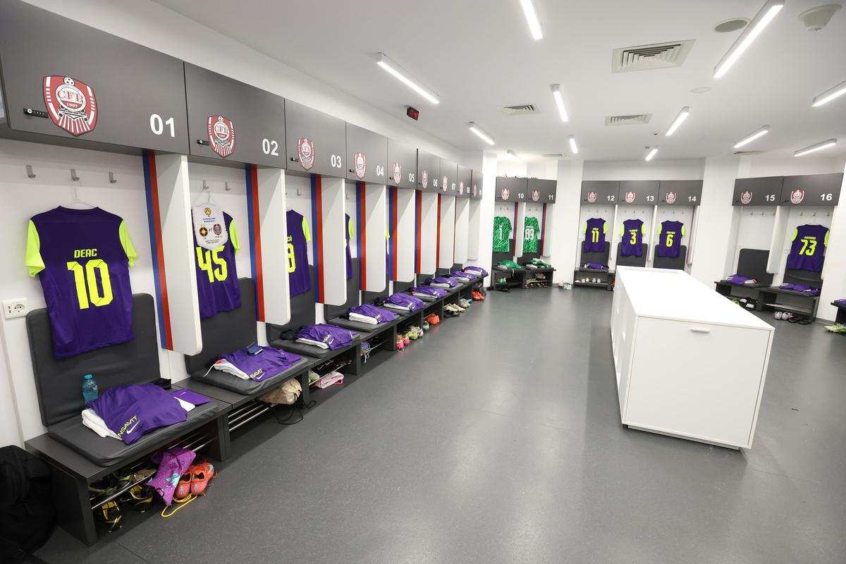 Imagini din vestiar înainte de Supercupa FCSB - CFR Cluj / foto: Facebook