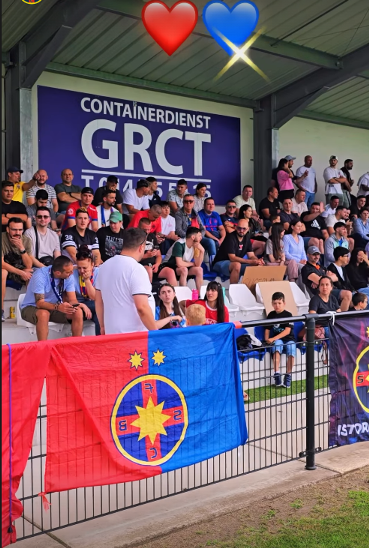 FCSB, susținută în număr mare la amicalul cu Royale Union St. Gilloise