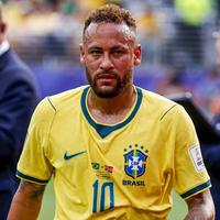 Neymar, lacrimi de adio