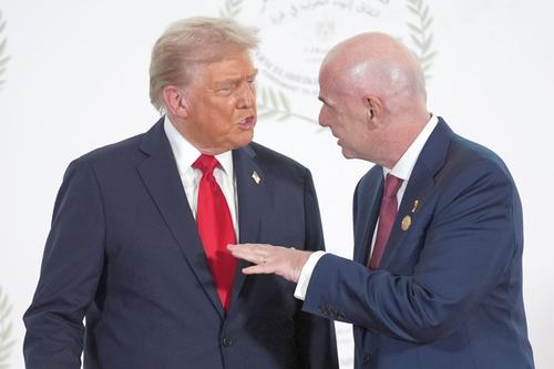 Donald Trump și Gianni Infantino // FOTO: Getty Images