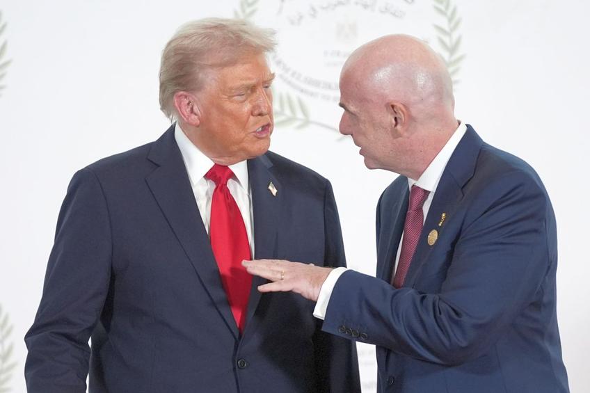 Donald Trump și Gianni Infantino // FOTO: Getty Images