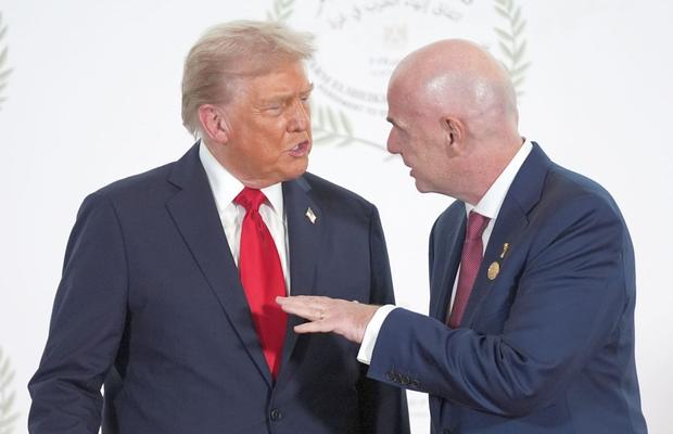 Donald Ceaușescu și Mărin Infantino