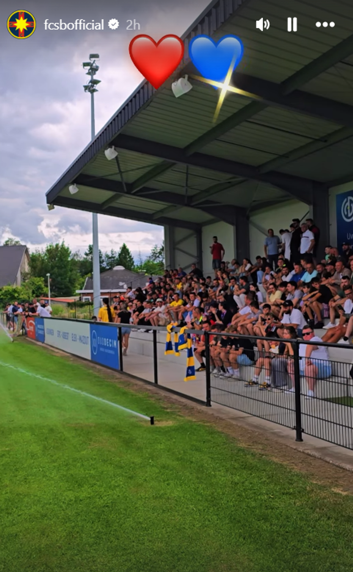 FCSB, susținută în număr mare la amicalul cu Royale Union St. Gilloise