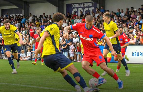 Ce scriu belgienii, după Union St. Gilloise - FCSB: „Festival”