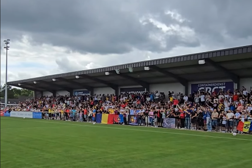 FCSB, susținută în număr mare la amicalul cu Royale Union // Capturi foto: Instagram @FCSB