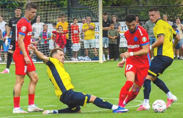 FCSB, umilită de Union St. Gilloise! Cu Darius Olaru titular, belgienii s-au distrat pe teren