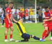 Darius Olaru, în FCSB - Union St. Gilloise/ foto Facebook @FCSB
