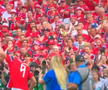 Imagini de la finalul meciului Brazilia - Norvegia, cu Neymar și Haaland