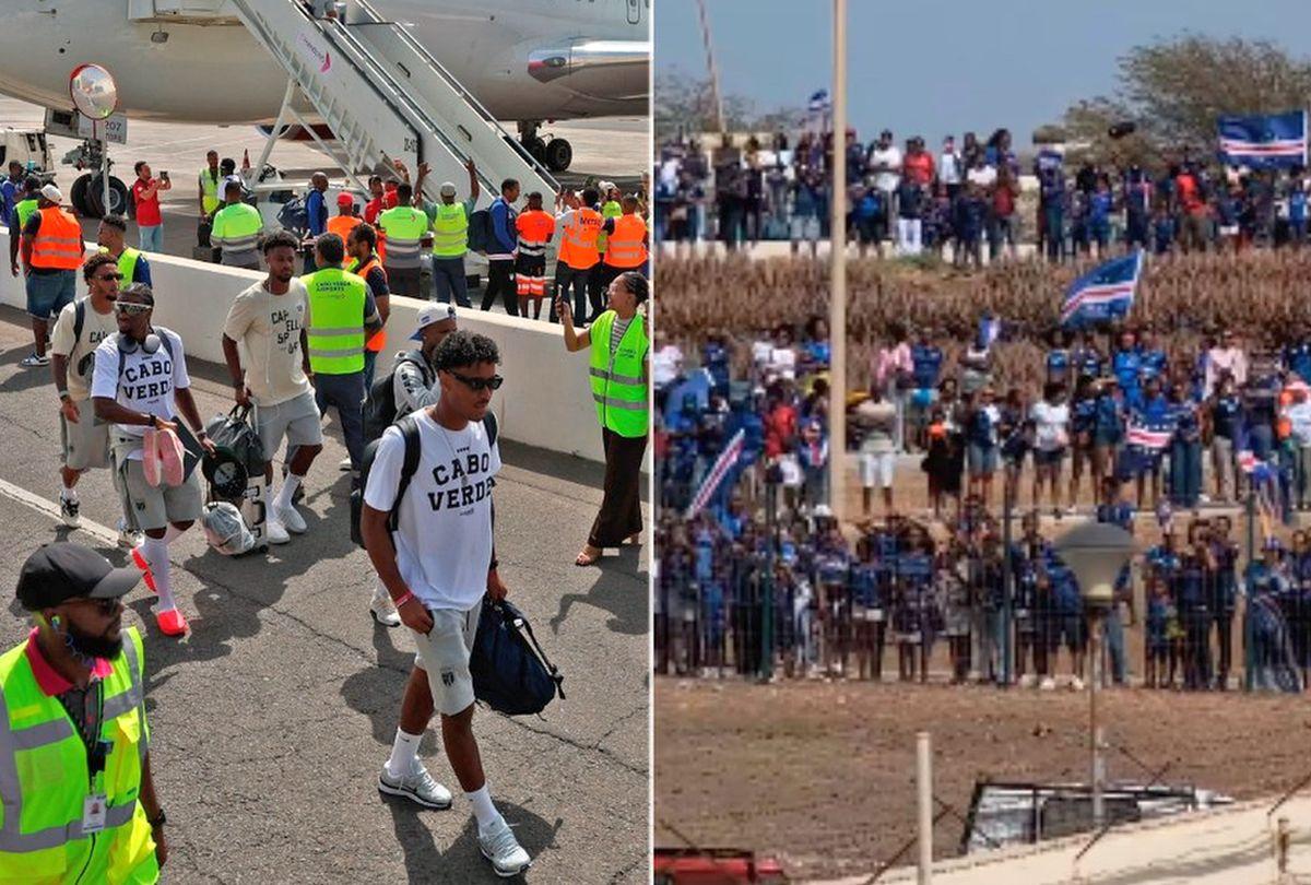 După Mondialul istoric, naționala din Capul Verde a beneficiat de o primire spectaculoasă pe aeroport