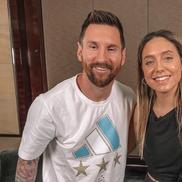 Sofia Martinez, reporterul favorit al lui Lionel Messi // Sursă foto: Instagram @sofimmartinez