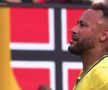Imagini de la finalul meciului Brazilia - Norvegia, cu Neymar și Haaland