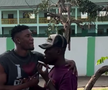 Nania Park este baza sportivă unde se antrenează jucătorii ghanezi fără contract. Printre ei se numără și Kennedy Boateng, fostul jucător de la Dinamo. Foto: Instagram