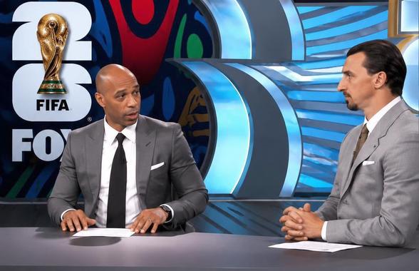 Thierry Henry și Zlatan Ibrahimovic s-au contrazis în direct la TV! Mizează pe un ȘOC în „sferturi” la Mondial