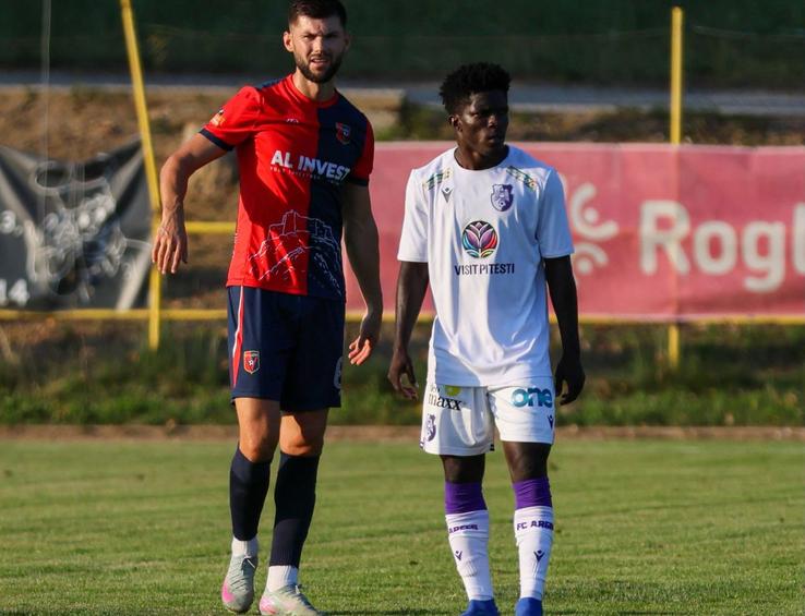 Michael Idowu / Sursă foto: Facebook@ FC Argeș