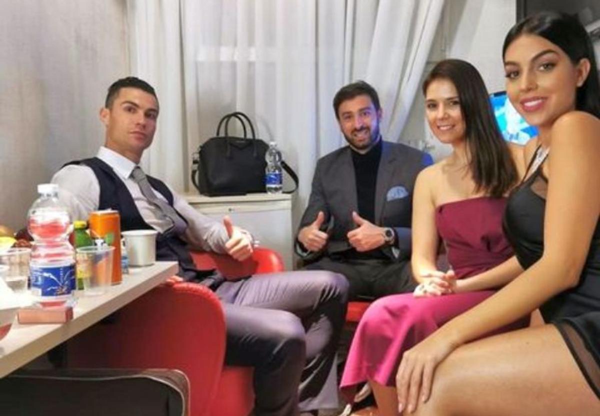 Detaliul uluitor remarcat de fani! Ce avea Georgina Rodriguez pe masă, când a ieșit cu Cristiano Ronaldo: „Se poate mai exotic de atât?!”