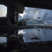 Iadul de la Beirut, după exploziile devastatoare din capitala Libanului. foto: Guliver/Getty Images