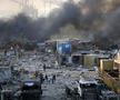 Iadul de la Beirut, după exploziile devastatoare din capitala Libanului. foto: Guliver/Getty Images