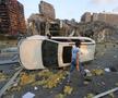Iadul de la Beirut, după exploziile devastatoare din capitala Libanului. foto: Guliver/Getty Images