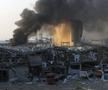 Iadul de la Beirut, după exploziile devastatoare din capitala Libanului. foto: Guliver/Getty Images
