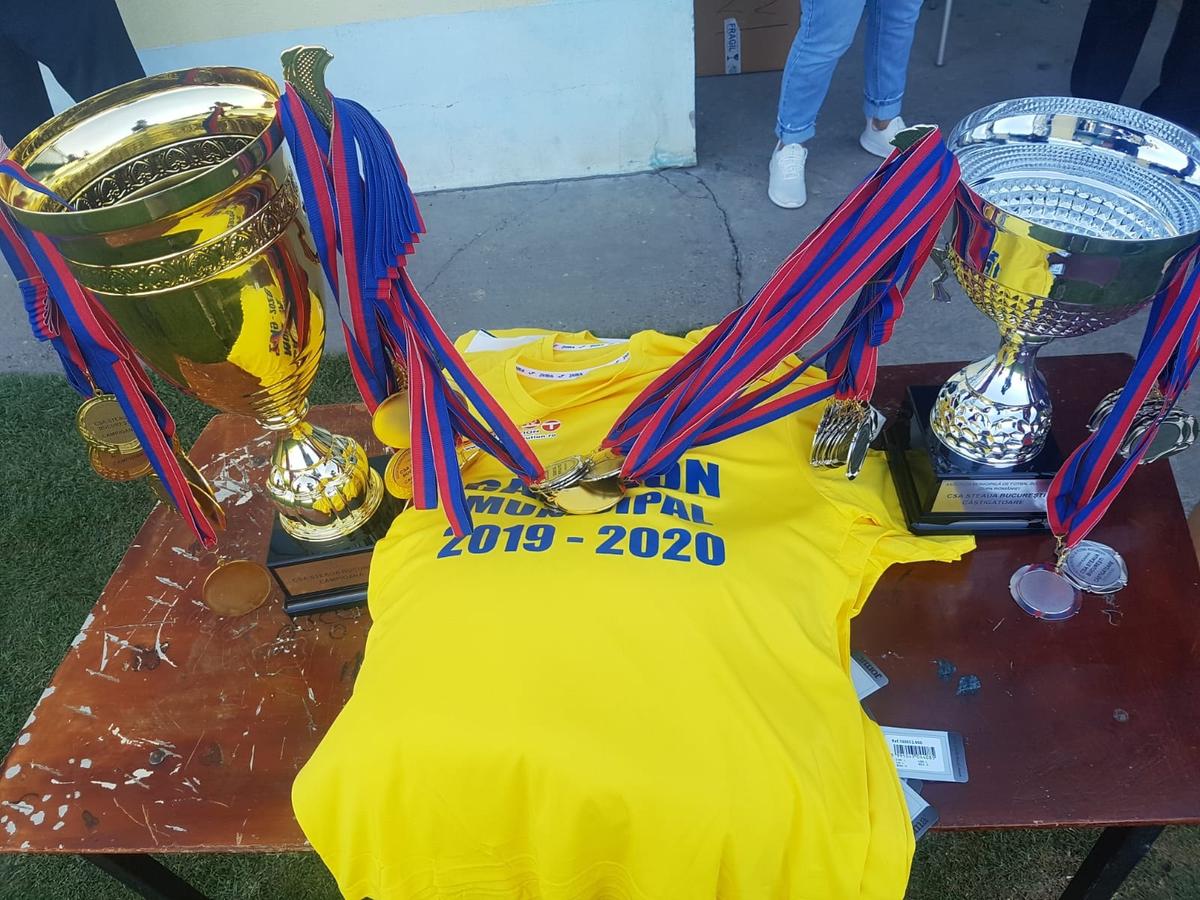 VIDEO CSA Steaua a promovat în Liga 3! O nouă victorie zdrobitoare pentru „militari”