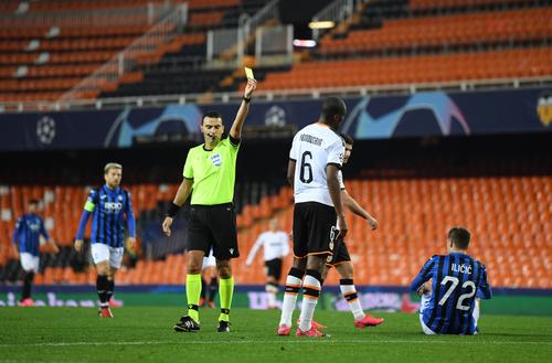 Hațegan în Valencia - Atalanta