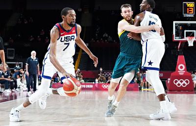 Simfonie în KD major » SUA defilează la baschet cu trupa din NBA! În finală, după o revenire de senzație