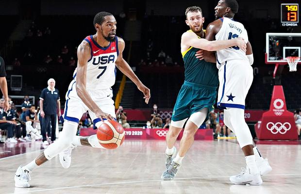 Simfonie în KD major » SUA defilează la baschet cu trupa din NBA! În finală, după o revenire de senzație