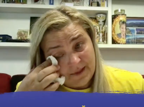 Mihaela Melinte s-a emoționat în timpul dialogului de la GSP Live