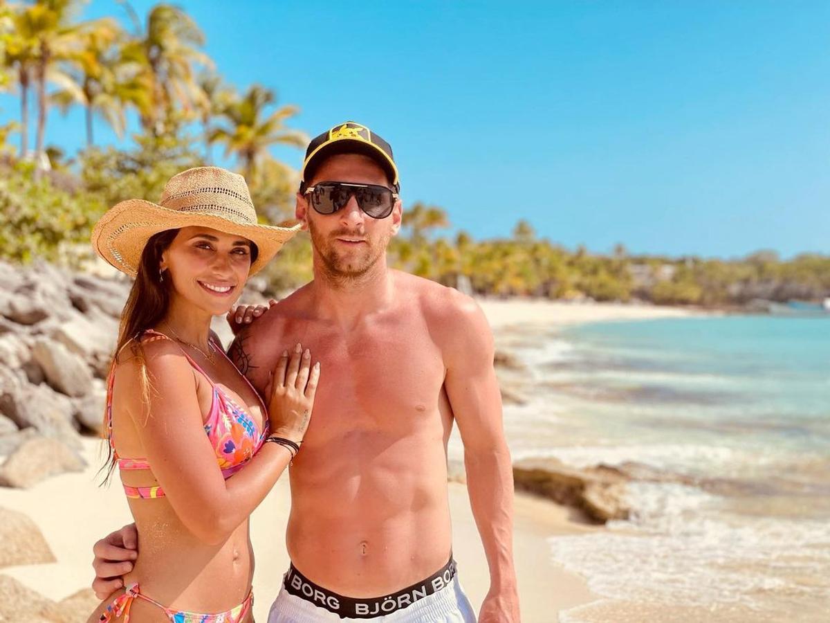 Leo Messi - vacanță