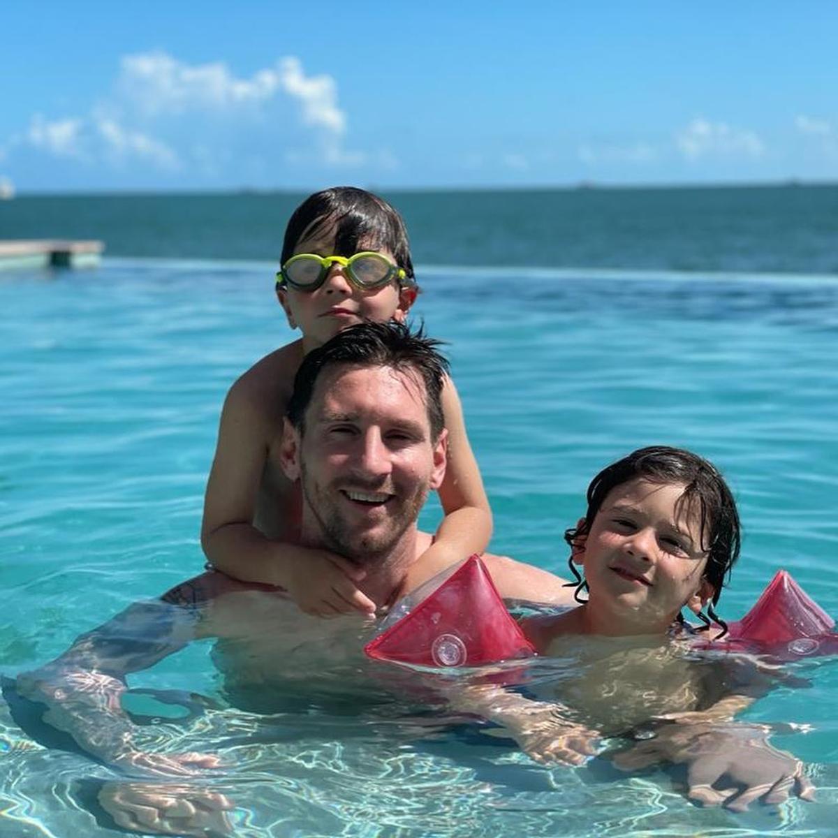 Leo Messi - vacanță