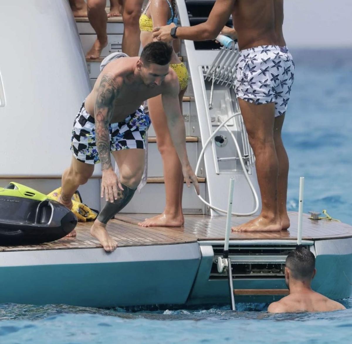 Leo Messi - vacanță