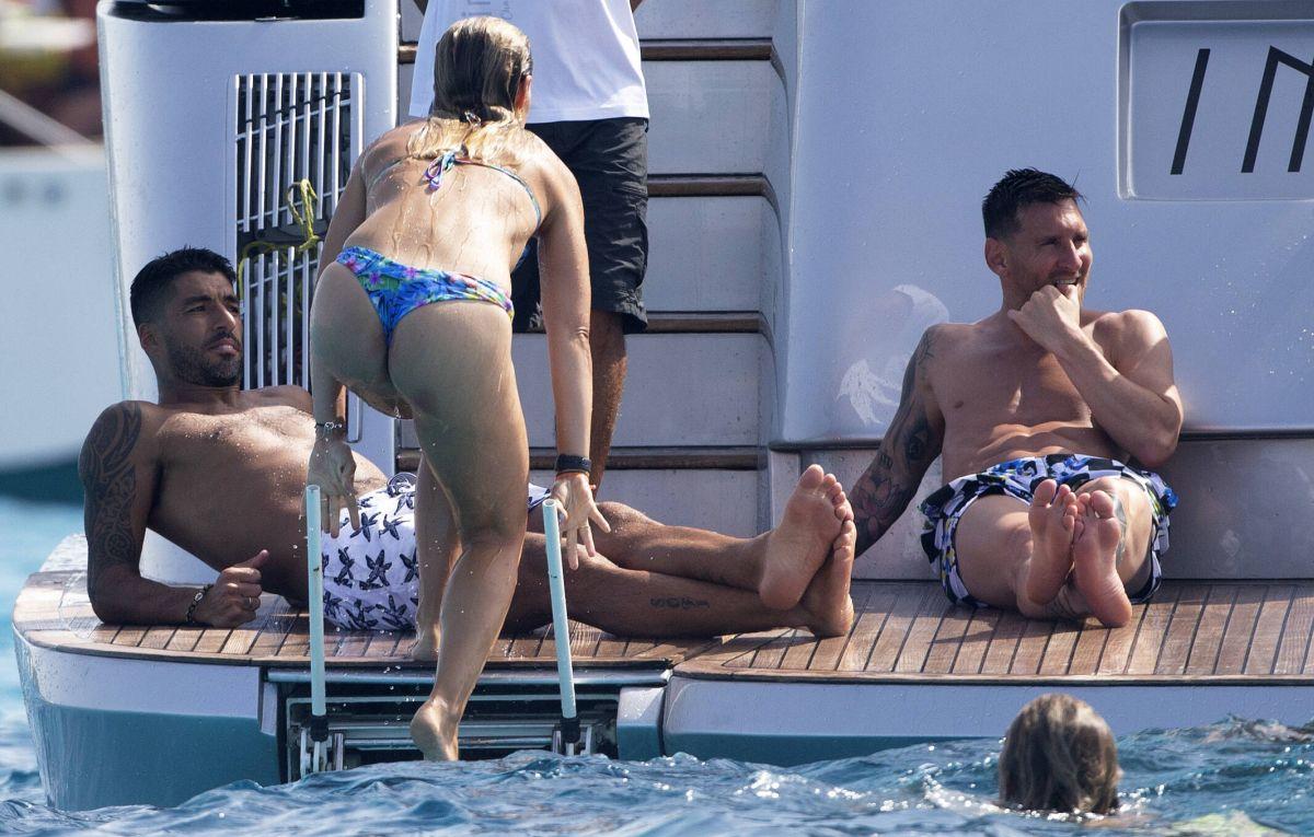 Leo Messi - vacanță