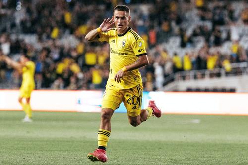 Alexandru Mățan // foto: Twitter @ ColumbusCrew