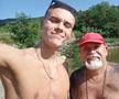 David Popovici, vacanță la Băile Sărate din Telega / Sursă foto: Facebook