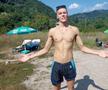 David Popovici, vacanță la Băile Sărate din Telega / Sursă foto: Facebook