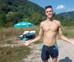 David Popovici, vacanță la Băile Sărate din Telega / Sursă foto: Facebook