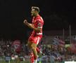 Universitatea Cluj și Dinamo au remizat, scor 1-1, într-o partidă din runda cu numărul 4 din Superliga. Dennis Politic (23 de ani), extrema bucureștenilor și marcatorul golului dinamoviștilor, a analizat partida de la Mediaș.