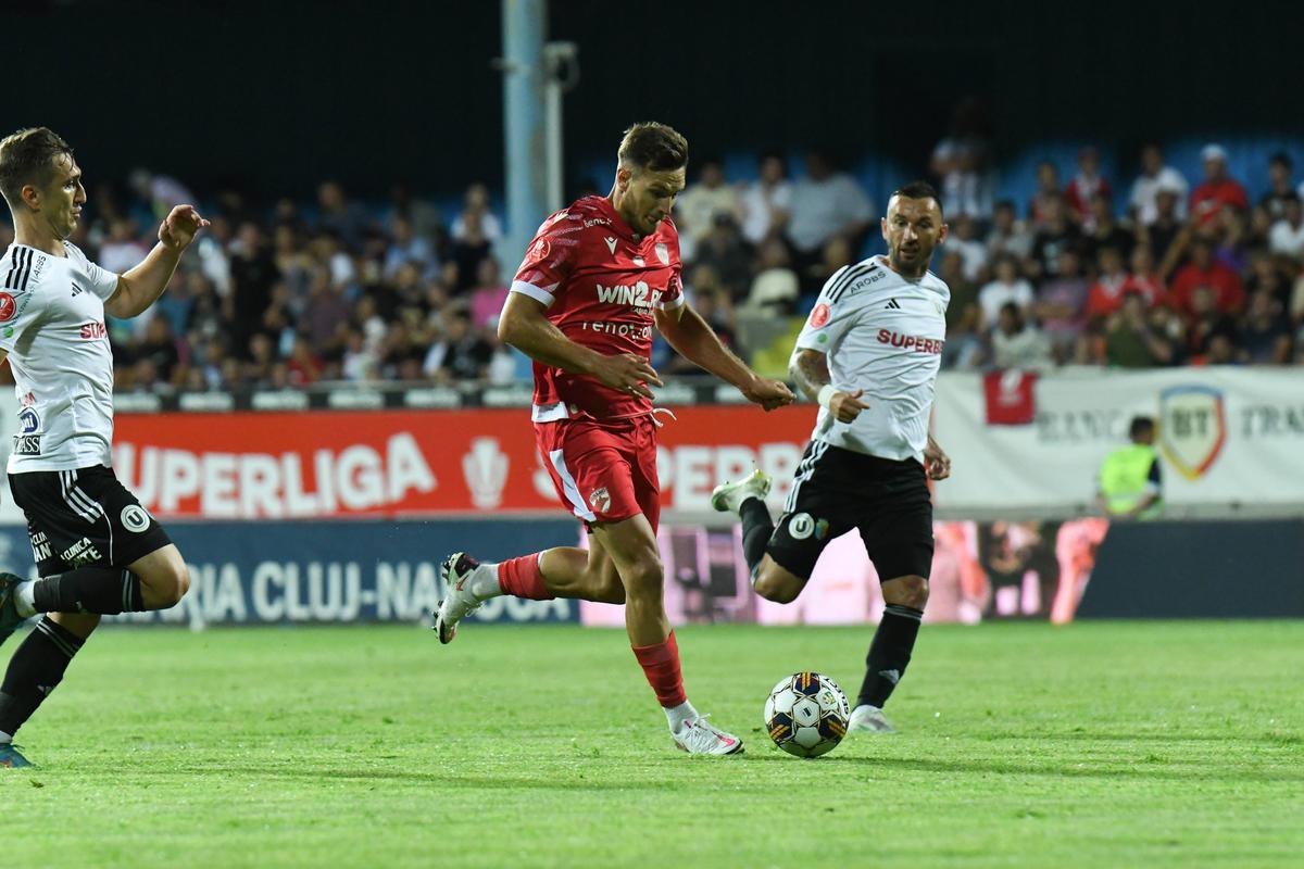 Marcatorul lui Dinamo de la Mediaș, dezamăgit după egalul cu U Cluj: „Puteam lua toate cele 3 puncte”