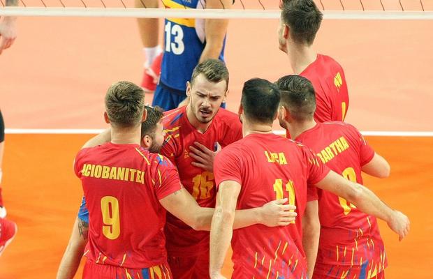 Naționala de volei masculin a României a învins Macedonia de Nord