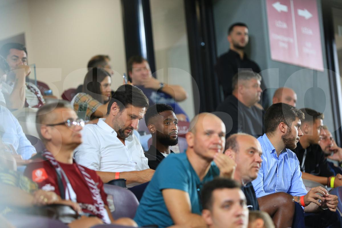 Diogo Mendes, în tribune la Rapid - Sepsi, înainte să semneze cu giuleștenii