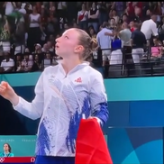 Ana Bărbosu finală sol Jocurile Olimpice 2024, momentul în care a aflat că a pierdut medalia de bronz Foto: captură tv