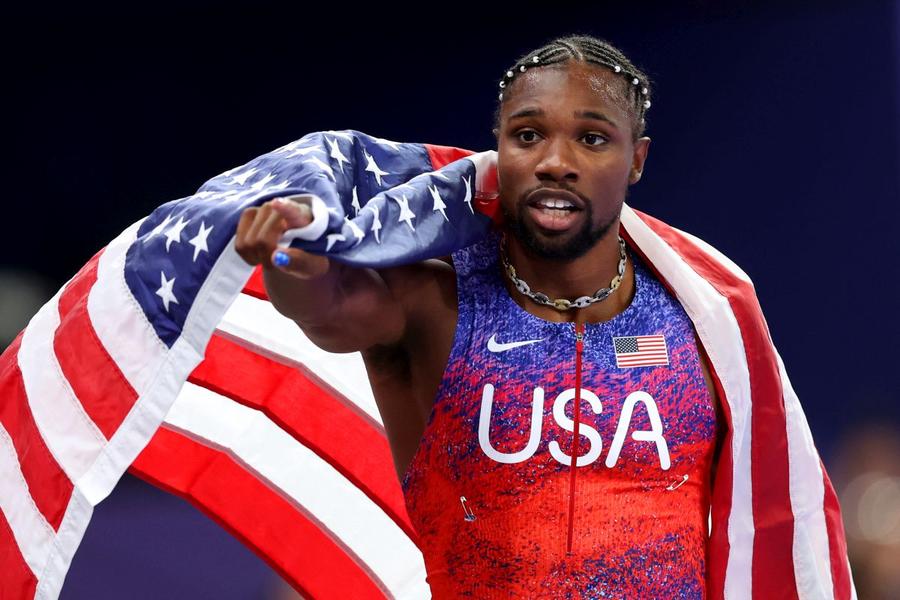 Noah Lyles / Foto: Getty Images David Popovici și Pan Zhanle, până unde?! Analiză monumentală Washington Post: cât mai pot sportivii să doboare recordurile?