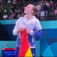 Ana Bărbosu finală sol Jocurile Olimpice 2024, momentul în care a aflat că a pierdut medalia de bronz Foto: captură tv