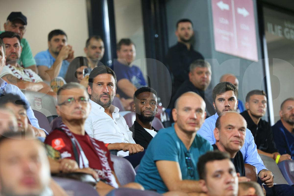 Diogo Mendes, în tribune la Rapid - Sepsi, înainte să semneze cu giuleștenii