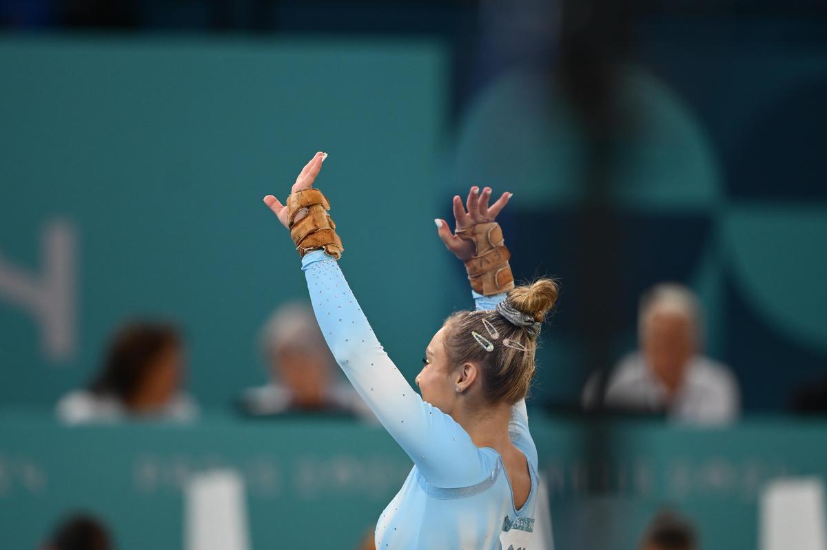 Ana Maria Bărbosu a luat BRONZ pentru 30 de secunde, dar a fost dată jos de pe podium de contestația americancei Jordan Chiles!