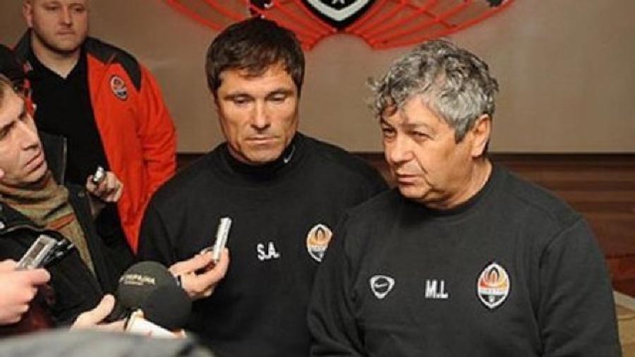 Mircea Lucescu și Alexandru Spiridon, la Șahtior Mircea Lucescu, primul amendament la națională » Pe cine a cerut în noul staff