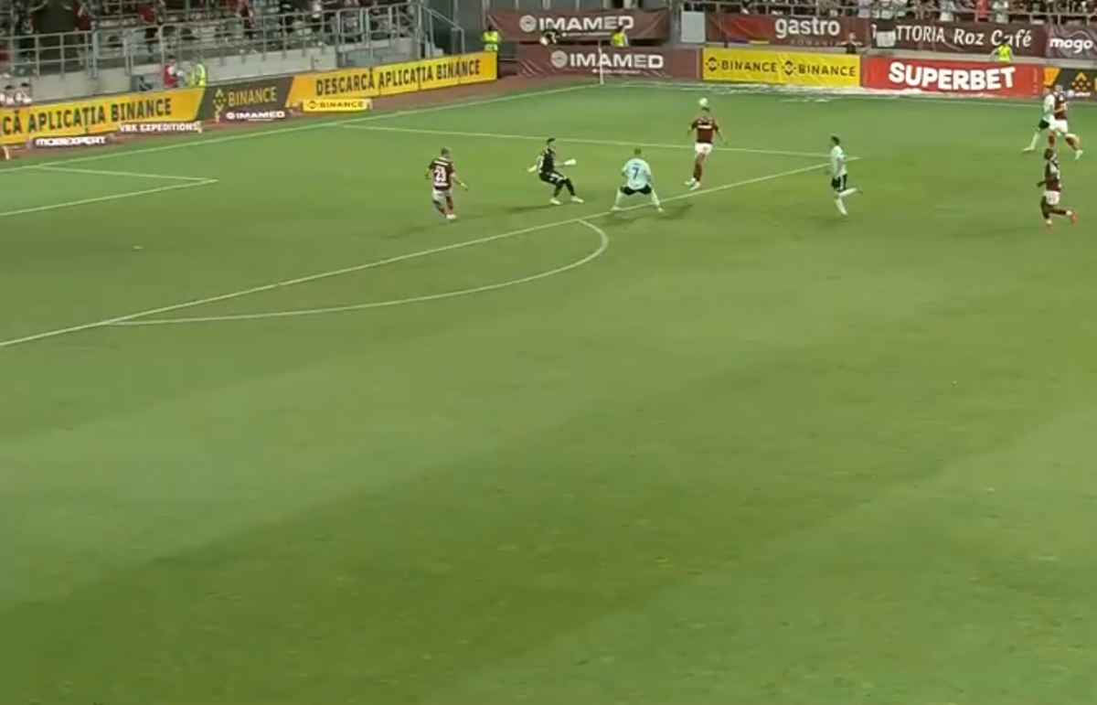 Start nebun în Rapid - Sepsi! » A comis-o colosal în secunda 42, apoi s-a revanșat cu un gol