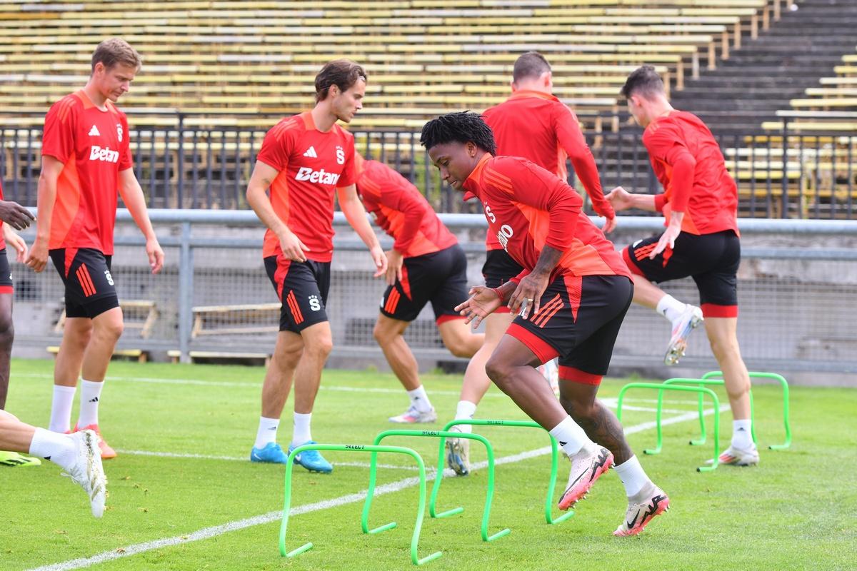 Antrenament Sparta Praga, înaintea meciului cu FCSB